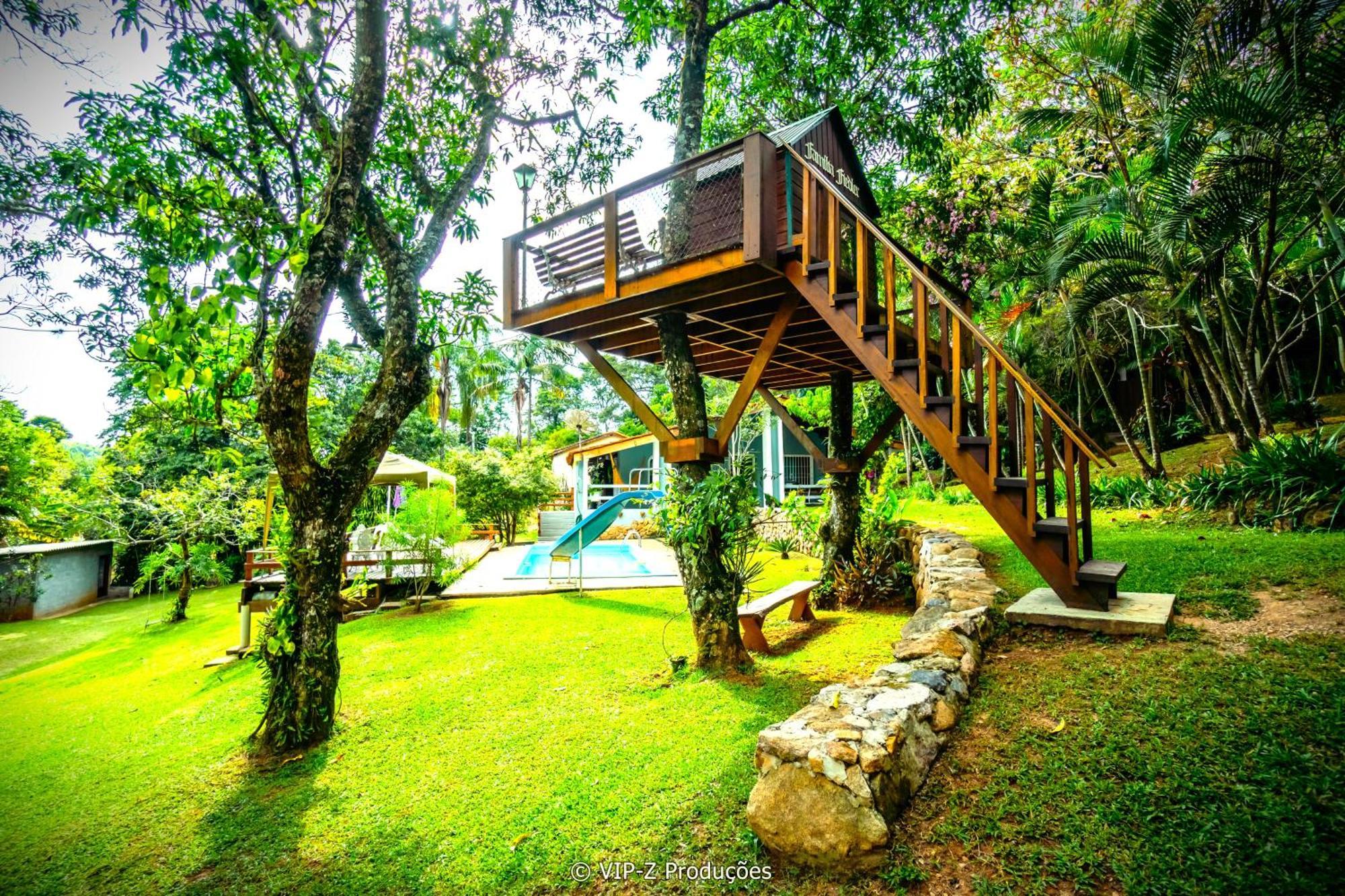 Chacara Atibaia Com Casa Na Arvore Eksteriør bilde